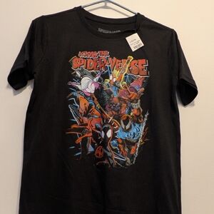 Marvel Black "Across the Spider-Verse" Graphic Tee